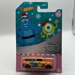 Disney 100 Hot Wheels Monsters Inc Sully and Mike Mini Van